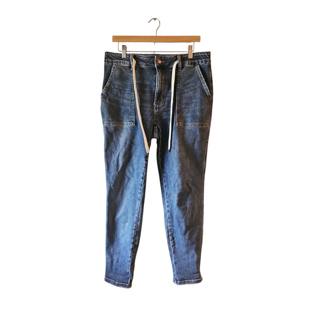 Judy Blue Running Free Jogger jeans sz 11 WJ191 - Picture 2 of 6